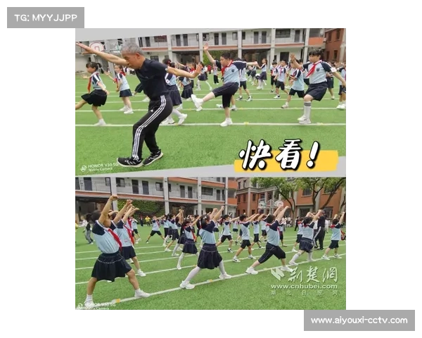 岳阳道小学排球队展示基本功，高年级打防演示获赞