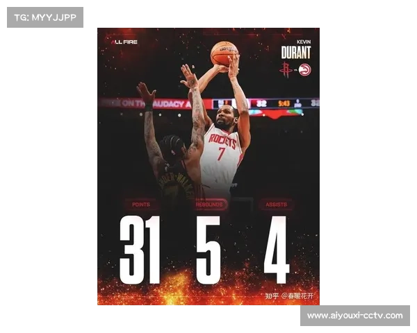 杜兰特31分5篮板,火箭大胜老鹰保西部第四 杜兰特31分5篮板,火箭大胜老鹰保西部第四